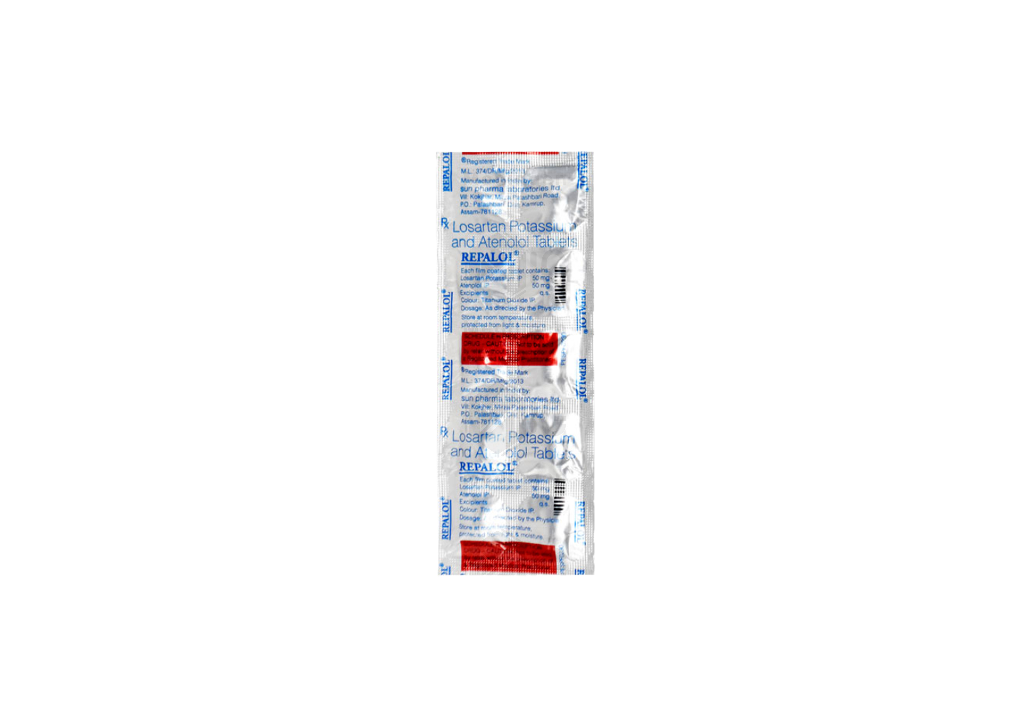 REPALOL 50/50MG